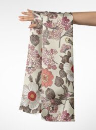 Petal flower style with white,red colors - Image 3