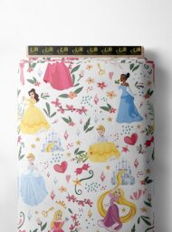 Princess flower style with pink,yellow colors