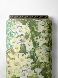 Petal flower style with green,yellow colors