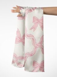 Bow others style with pink, white colors - Image 3