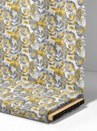 Leaf flower style with grey,yellow colors - Image 4