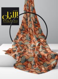 Leaf nature style with orange,blue colors - Image 2