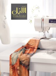 Leaf nature style with orange,blue colors - Image 7