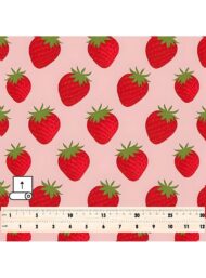 Strawberry flower style with red,green colors - Image 5