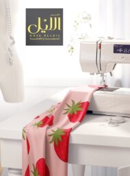 Strawberry flower style with red,green colors - Image 7