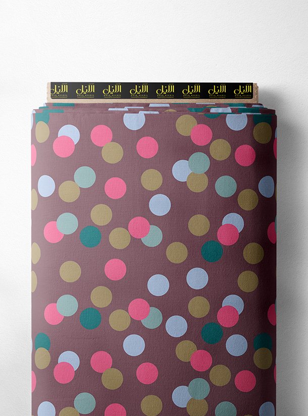 LAI01-2558_1.jpg Circle others style with pink,green colors - Image 1