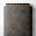 Leaf nature style with grey,brown colors