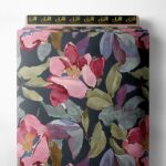 Petal flower style with pink,green colors