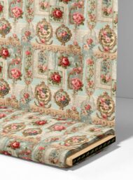 Rose flower style with pink,green colors - Image 4