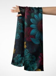 Petal flower style with red,blue colors - Image 3