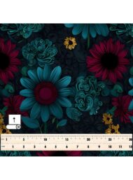 Petal flower style with red,blue colors - Image 5