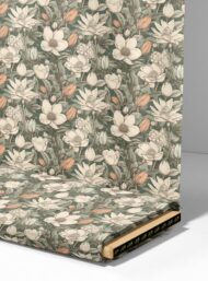 Petal flower style with white,green colors - Image 4