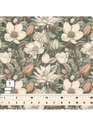 Petal flower style with white,green colors - Image 5