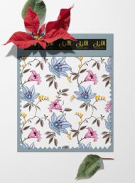 Bloom flower style with blue,pink colors - Image 6