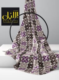 Bloom flower style with purple,brown colors - Image 2