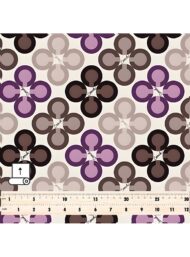 Bloom flower style with purple,brown colors - Image 5