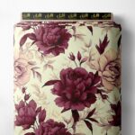 Bloom flower style with pink,red colors