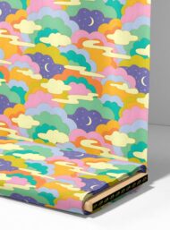 Cloud nature style with pink,blue colors - Image 4