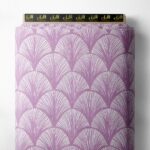 Flower others style with purple, white colors