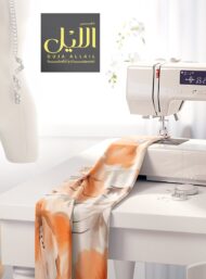 Bloom flower style with orange,white colors - Image 7