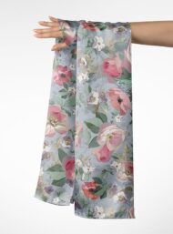 Bloom flower style with pink,green colors - Image 3