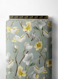 Petal flower style with white,yellow colors