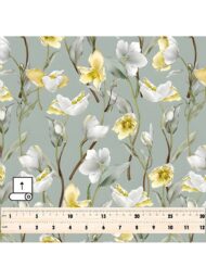 Petal flower style with white,yellow colors - Image 5