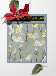 Petal flower style with white,yellow colors - Image 6