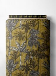 Palm nature style with grey,yellow colors