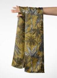 Palm nature style with grey,yellow colors - Image 3