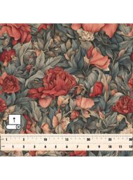 Petal flower style with red,green colors - Image 5