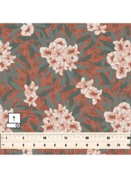 Bloom flower style with pink,green colors - Image 5