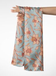 Bloom flower style with pink,green colors - Image 3