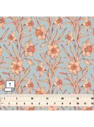 Bloom flower style with pink,green colors - Image 5