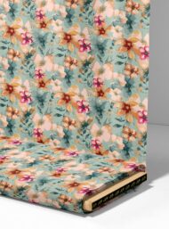 Petal flower style with pink,green colors - Image 4