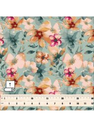 Petal flower style with pink,green colors - Image 5