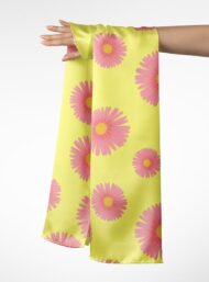 Petal flower style with pink, yellow colors - Image 3