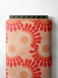 Petal flower style with red,orange colors