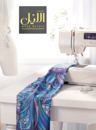 Wave ocean and sky style with blue,purple colors - Image 7