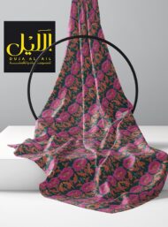 Bloom flower style with pink,green colors - Image 2