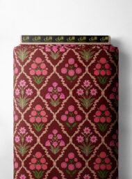 Petal flower style with pink,green colors