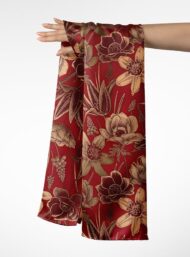 Bloom flower style with red,brown colors - Image 3