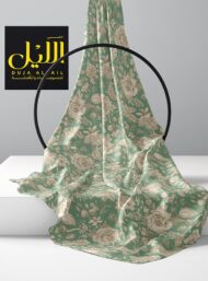 Bloom flower style with green,white colors - Image 2