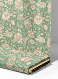 Bloom flower style with green,white colors - Image 4