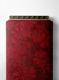 Bloom flower style with red colors