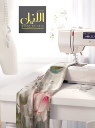 Rose flower style with pink,green colors - Image 7