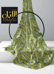 Leaf flower style with green,white colors - Image 2