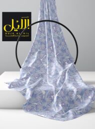 Petal flower style with blue,white colors - Image 2