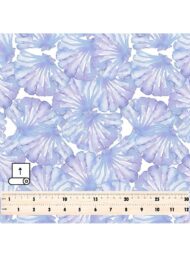 Petal flower style with blue,white colors - Image 5
