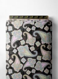 Petal flower style with black,pink colors